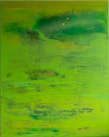 Original Contemporary Abstract Painting by Lucy Besson