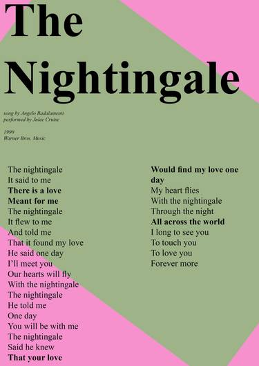 Original Conceptual Language Printmaking by Pierfabrizio Paradiso