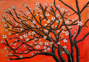 Print of Abstract Expressionism Tree Paintings by Bernardo Lira