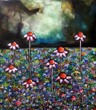 Print of Abstract Expressionism Garden Paintings by Bernardo Lira