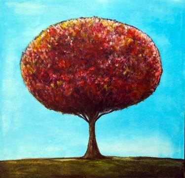 Print of Surrealism Tree Paintings by Bernardo Lira