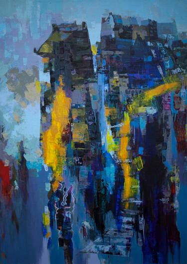 Print of Art Deco Architecture Paintings by Khanh The Bui