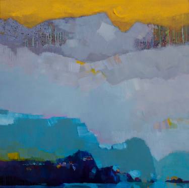 Original Art Deco Seascape Paintings by Khanh The Bui