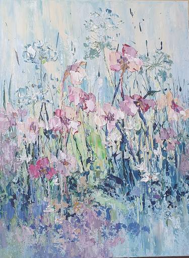 Original Abstract Expressionism Abstract Painting by Tanya Vasilenko