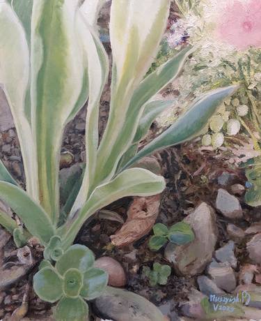 Original Realism Botanic Painting by Piotr MuszyńSki