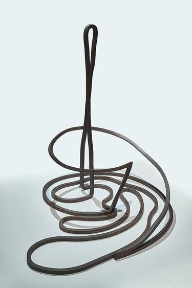 Original Abstract Landscape Sculpture by Juan López Salvador