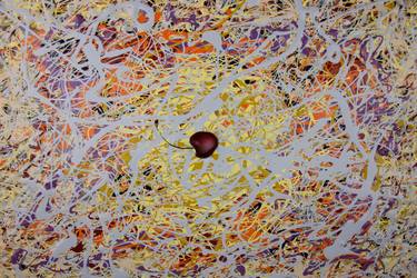 Original Abstract Patterns Mixed Media by Donatas Zadeikis