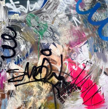 Original Abstract Expressionism Abstract Painting by Niki Parker