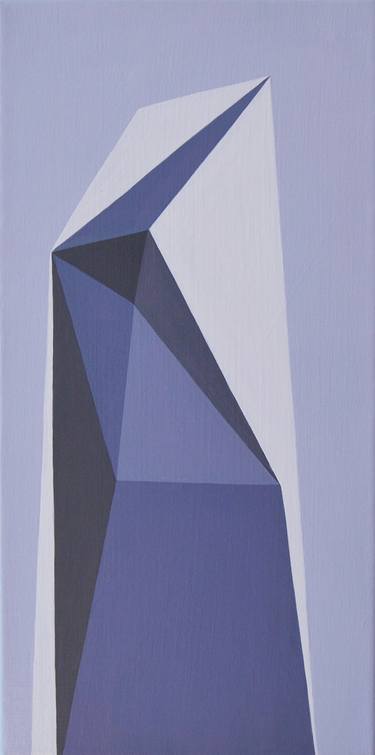 Original Geometric Abstract Paintings by Roberto Chessa