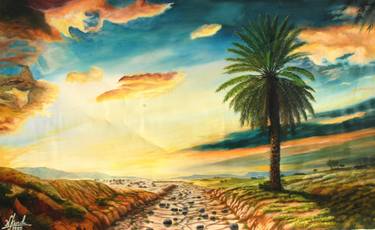 Original Fine Art Nature Paintings by Naif Kurdi