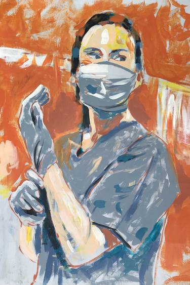 Original Impressionism People Paintings by Paul Federico