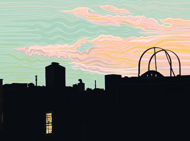 Original Fine Art Cities Digital by Evan Sklar