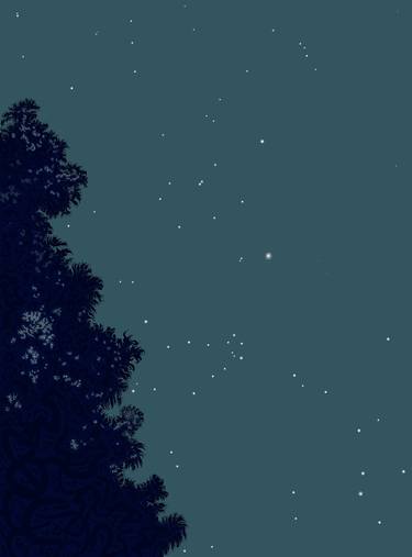 Original Contemporary Outer Space Digital by Evan Sklar