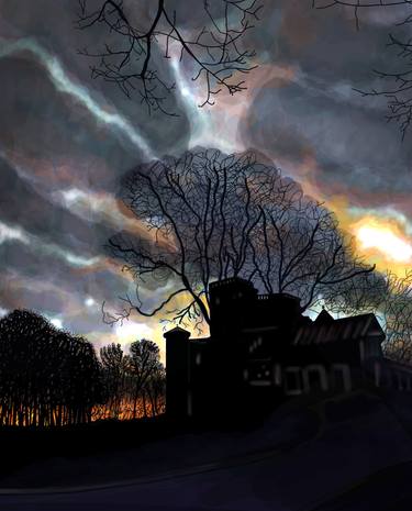 Original Fine Art Architecture Digital by Evan Sklar