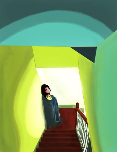 Original Figurative Home Digital by Evan Sklar