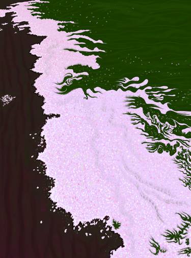 Original Fine Art Garden Digital by Evan Sklar