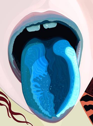 Original Fine Art Erotic Digital by Evan Sklar