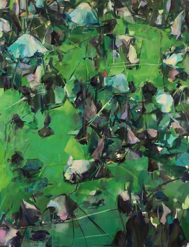 Original Expressionism Aerial Paintings by Hyunju Kim