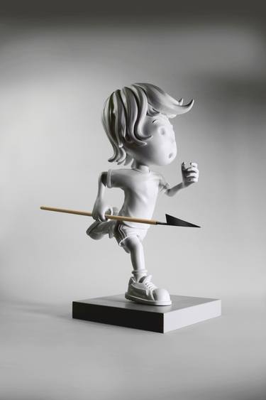 Original Figurative Children Sculpture by Giovanni Motta