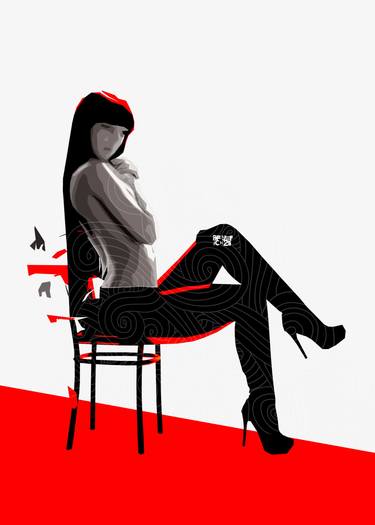 Original Digital Art Women Digital by Zelko Radic Bfvrp