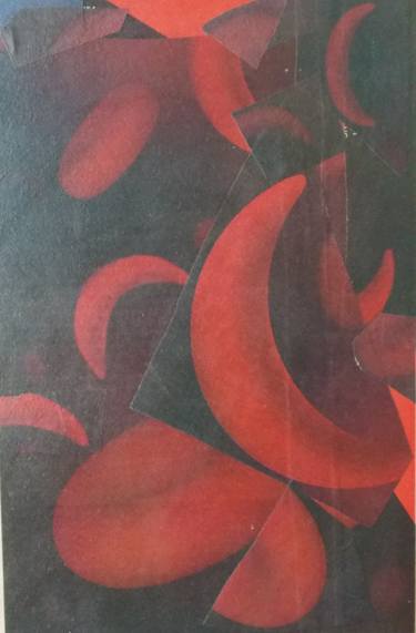 Original Contemporary Outer Space Collage by Ita Xavier 