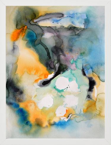 Original Abstract Expressionism Abstract Paintings by Milena Gaytandzhieva