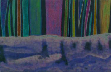 Original Abstract Expressionism Tree Digital by Nigel Feldberg