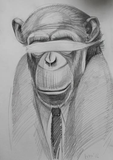 Original Figurative Portrait Drawings by Violeta Vollmer