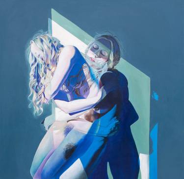 Original Surrealism Portrait Paintings by Emily Lovejoy