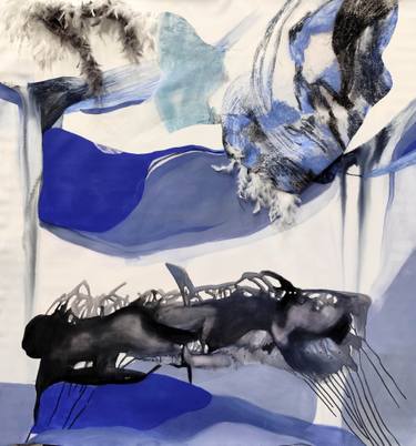 Original Contemporary Abstract Painting by Gugi Goo
