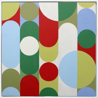 Original Abstract Geometric Paintings by Andy Watt