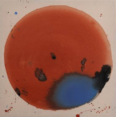 Original Abstract Expressionism Abstract Painting by Cristina Golovatic