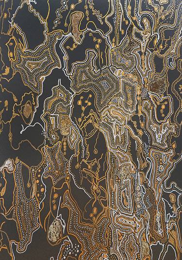 Original Contemporary Tree Drawings by Lux Eterna