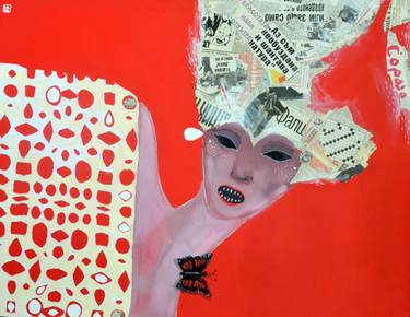 Print of Street Art Outer Space Paintings by Viktoria Georgieva Mouse