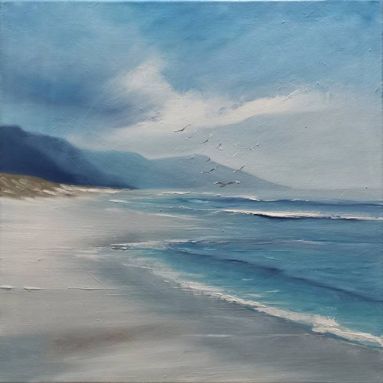 Original Contemporary Beach Paintings by Inanda Page