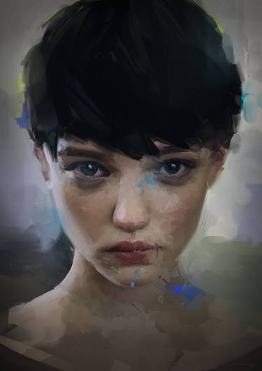Original Portraiture Portrait Digital by Krisztián Tejfel