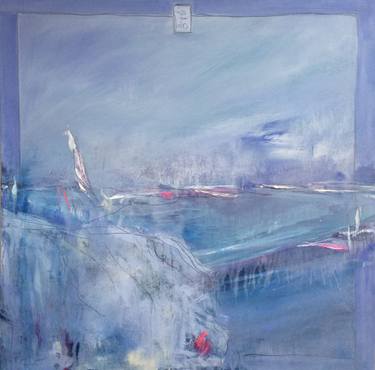 Original Abstract Seascape Paintings by Gesa Reuter