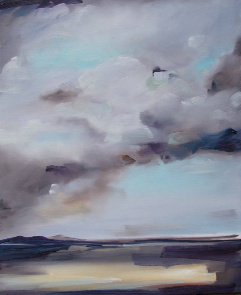 Original Abstract Landscape Paintings by Megan Jefferson