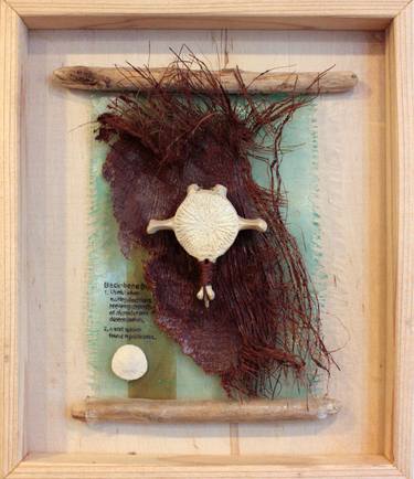 Original Abstract Expressionism Political Collage by Mark Satterlee