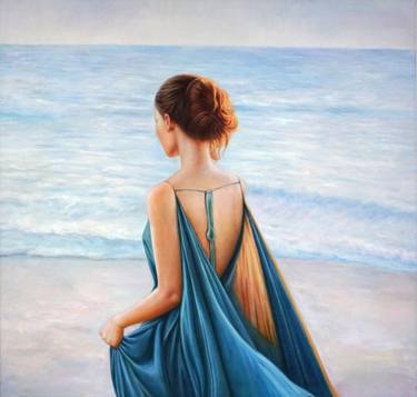 Original Figurative Abstract Painting by Christian Herzig