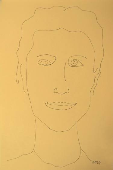 Original Abstract Portrait Digital by Nywa Art Project
