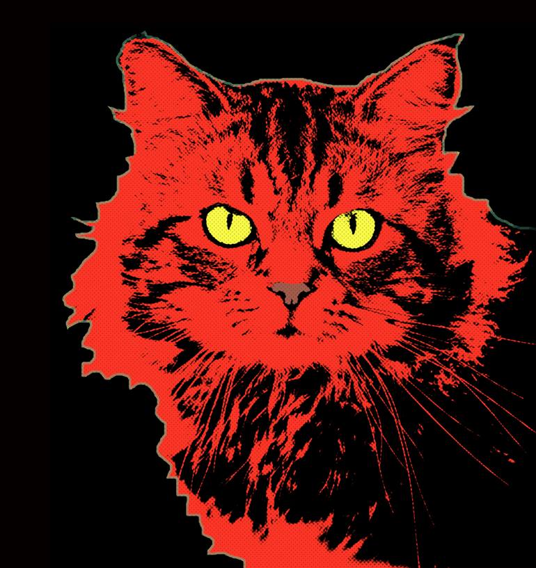 Pop Cat Digital | Saatchi Art