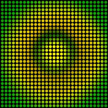 Original Abstract Geometric Digital by Nywa Art Project