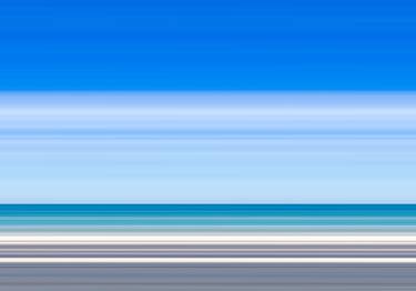 Original Abstract Seascape Digital by Nywa Art Project