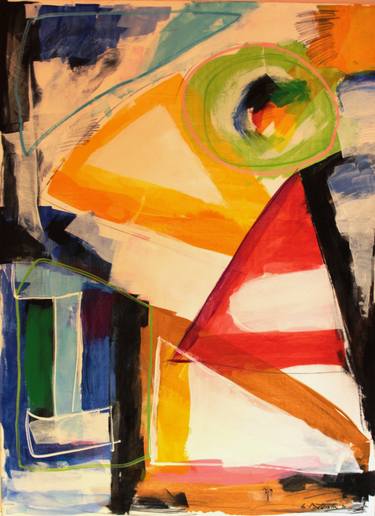 Original Abstract Expressionism Science Paintings by Ernesto Di Battista
