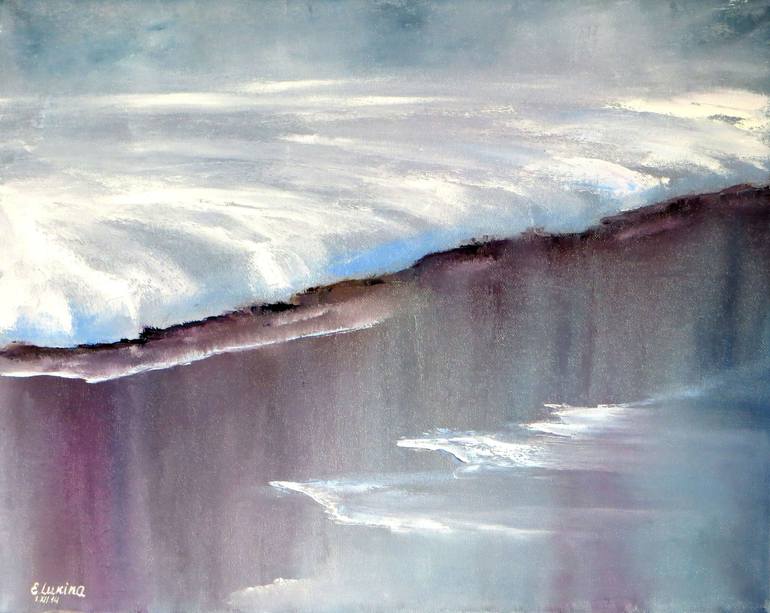 Print of Expressionism Landscape Paintings by Elena Lukina
