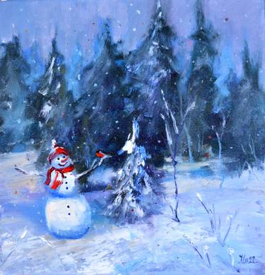 Original Fine Art Kids Paintings by Elena Lukina