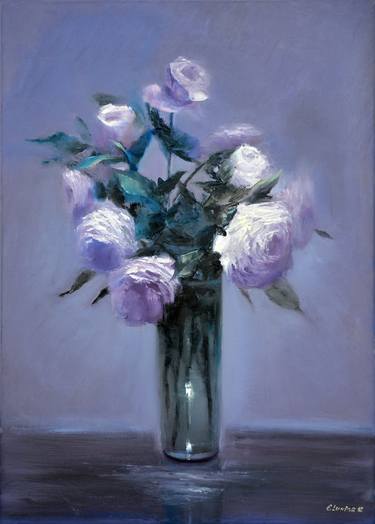 Original Expressionism Still Life Paintings by Elena Lukina