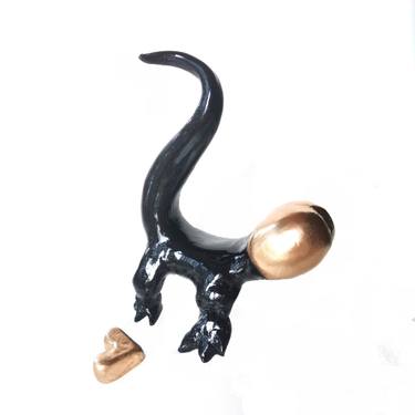 Original Minimalism Erotic Sculpture by Ines Nanda Drole