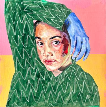 Original Expressionism Portrait Paintings by Jonathan Mcafee